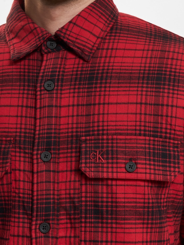 Jeans Sherpa Lined Check-3