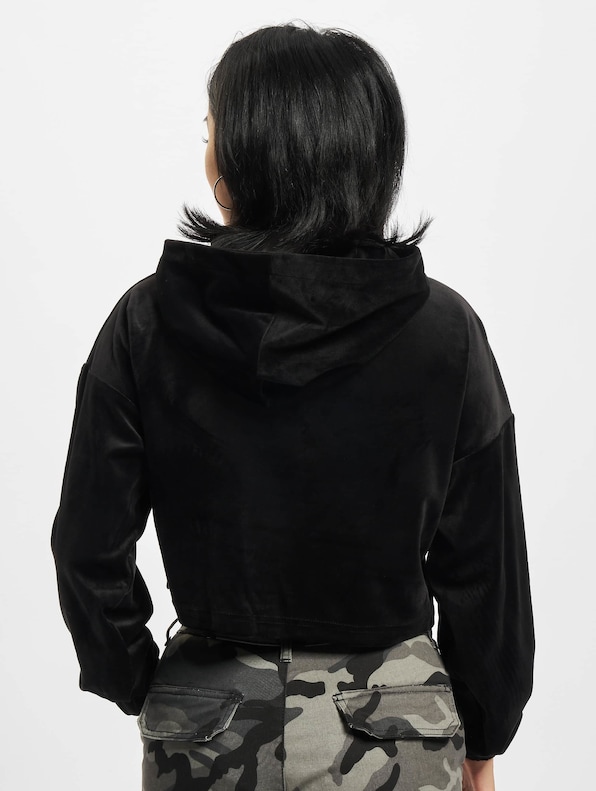 Ladies Cropped Velvet-1