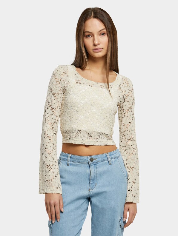 Ladies Cropped Lace-2