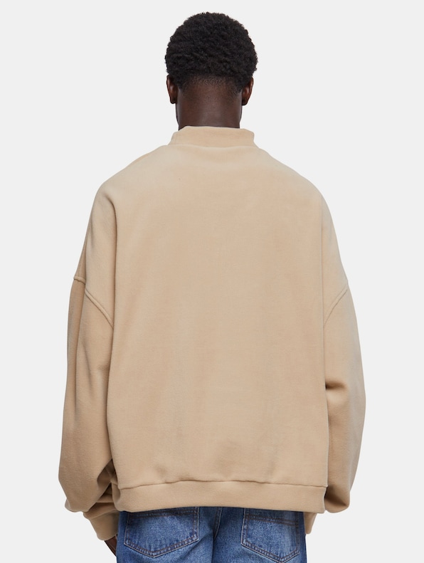 Oversized Polar Fleece Crew-1