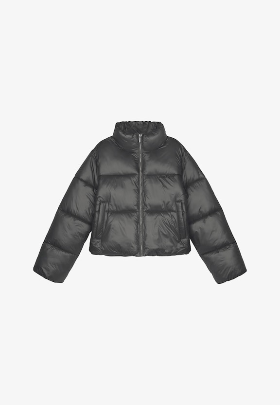 PEGADOR Georgia Light Glossy Puffer Jackets-3