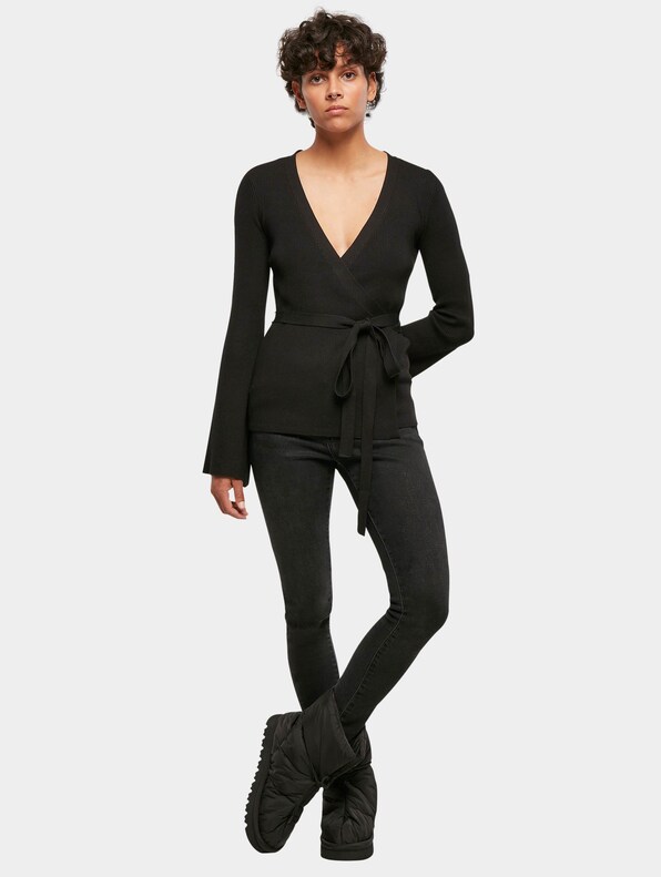 Ladies Rib Knit Wrapped -3