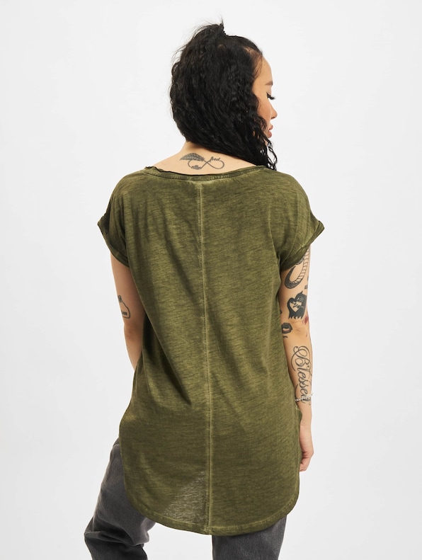 Ladies Long Back Shaped Spray Dye-1