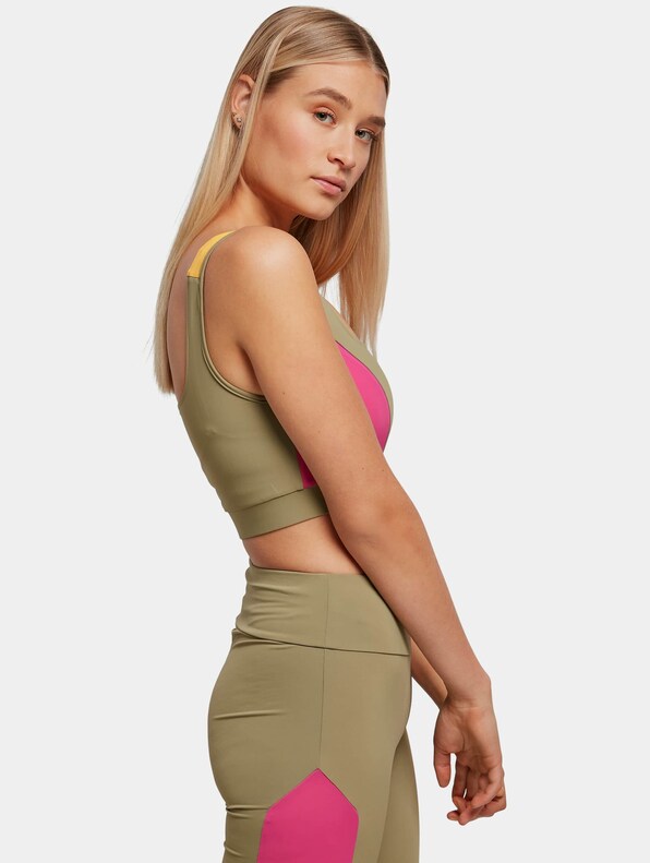 Ladies Color Block Bra -2