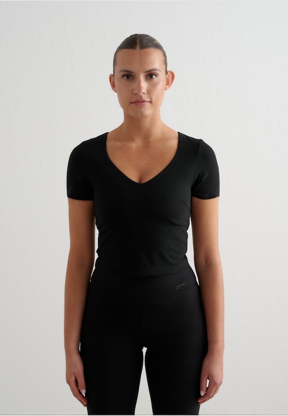 Sense Short Sleeve Bralette-0