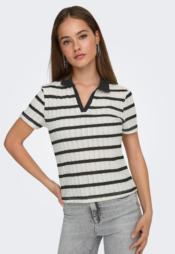 ONLHALIA S/S COLLAR-0