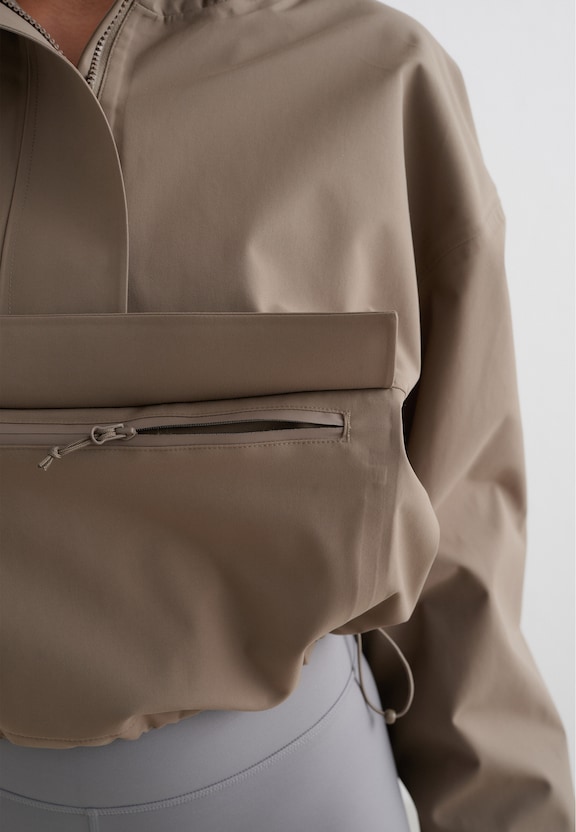 Cropped Waterproof Anorak-4