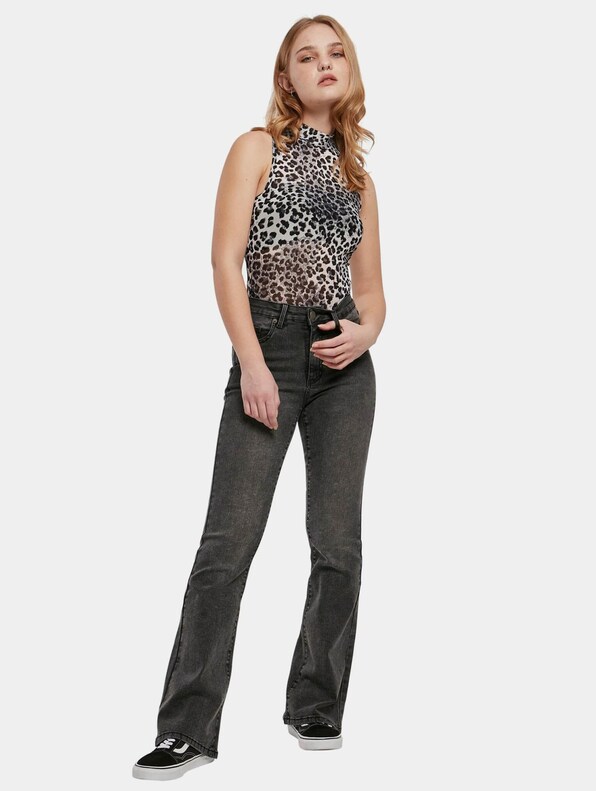 Ladies Sleevless Mesh-3