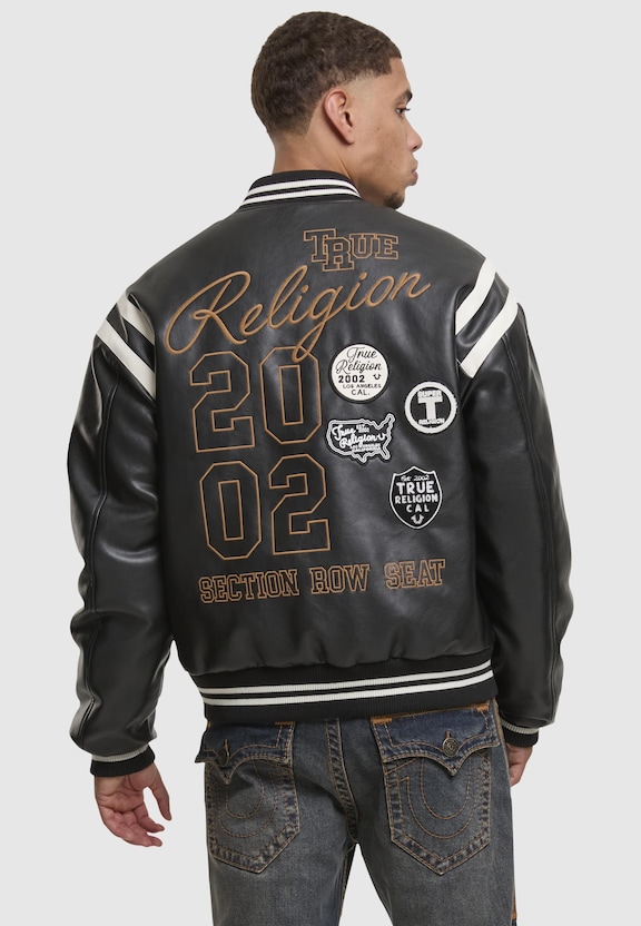 RETRO PU VARSITY-1