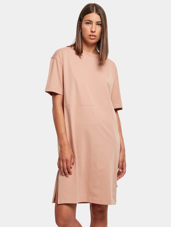 Ladies Organic Oversized Slit Tee-0