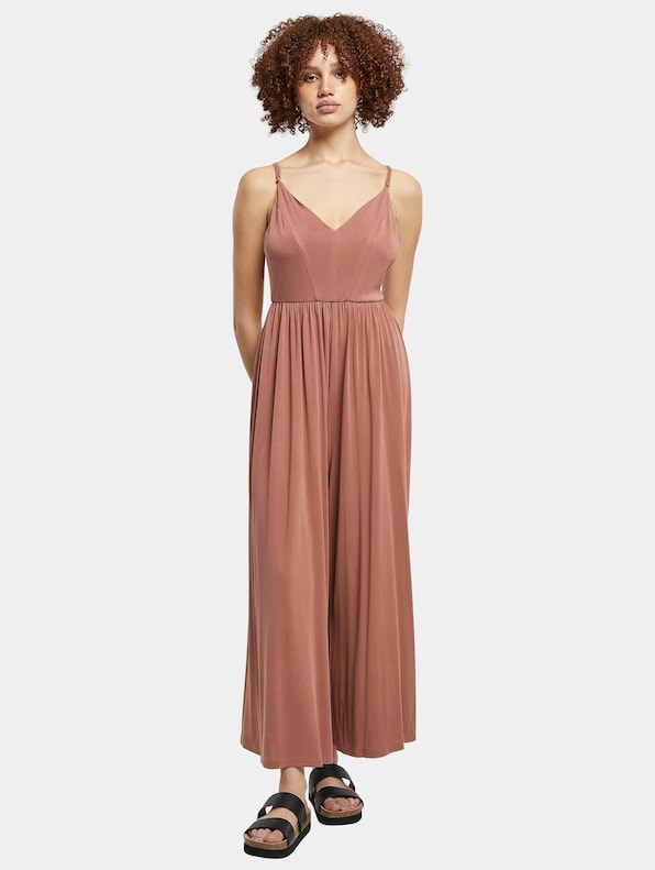 Modal Spaghetti Jumpsuit-0