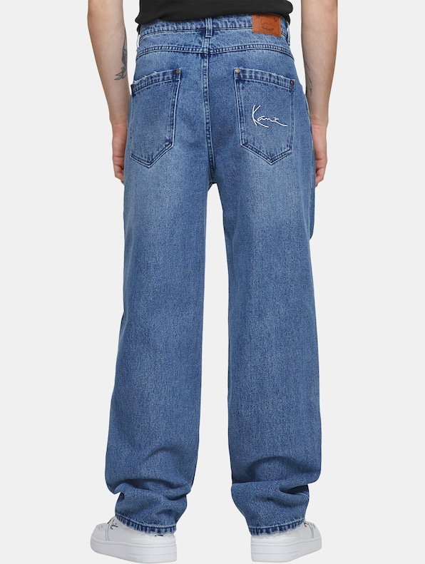 Small Signature Five Pocket Heavy Distressed-1