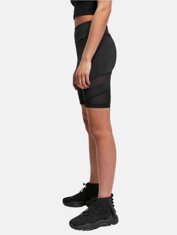 Ladies High Waist Tech Mesh Cycle-2