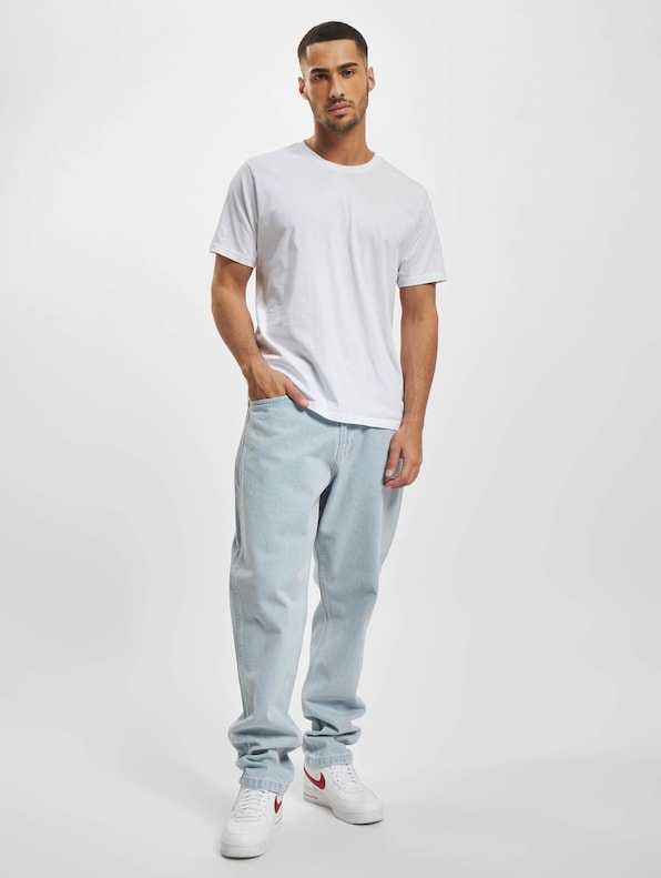 Small Signature Tapered Five Pocket Denim Baggy-5