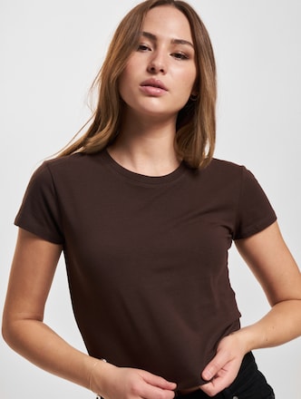 Ladies Stretch Jersey Cropped