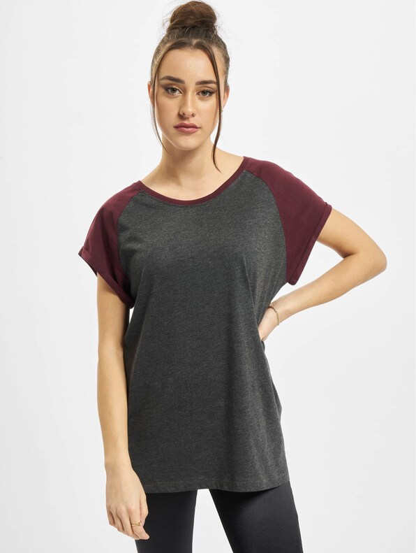 Ladies Contrast Raglan -2