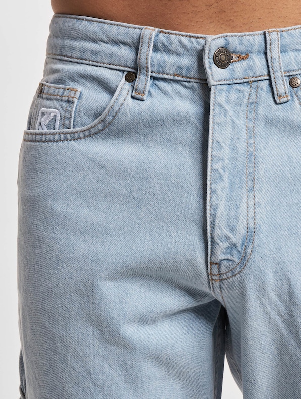 Retro Tape Workwear Denim Loose Fit-6