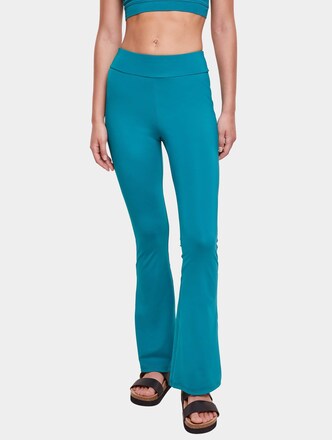 Ladies Recycled High Waist Flared