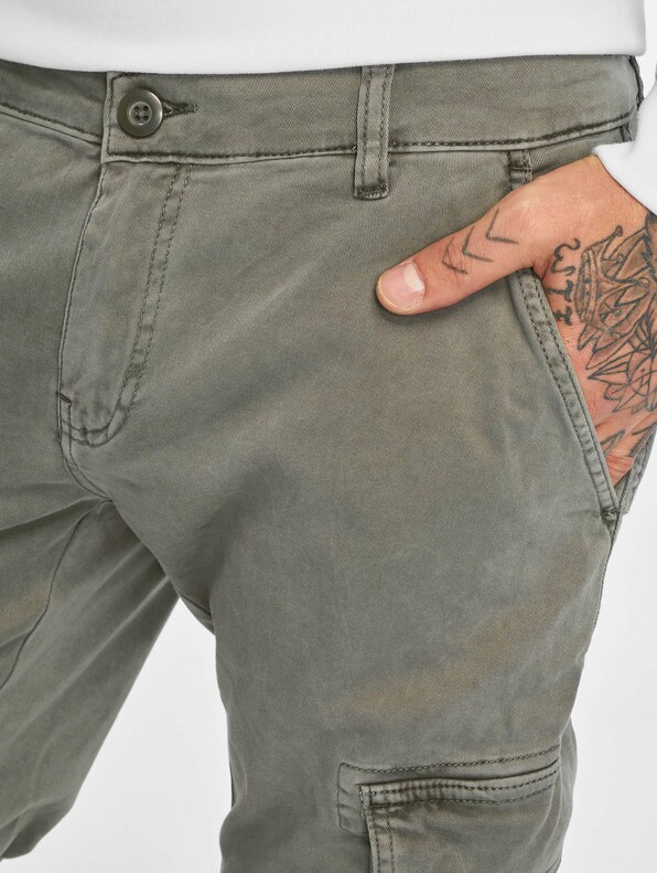 Washed Cargo Twill Jogging-3