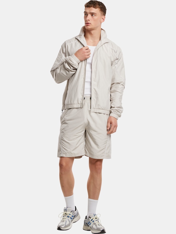 Urban Classics Piped Panel Trackshorts-5