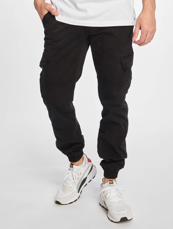 Washed Cargo Twill Jogging-0