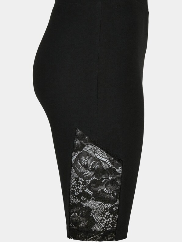 Ladies High Waist Lace Inset Cycle-3