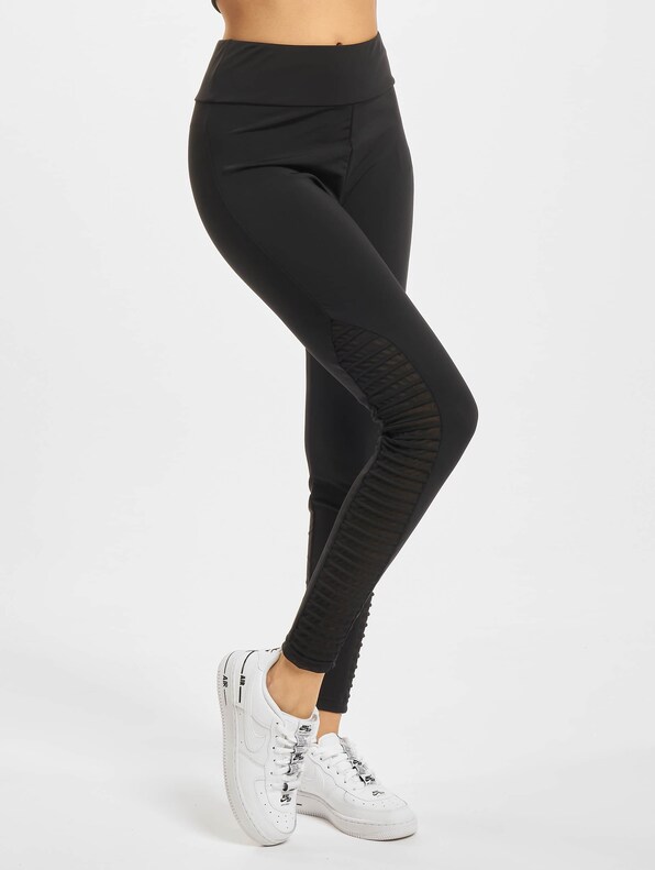 Ladies Highwaist Biker Tech Mesh -0