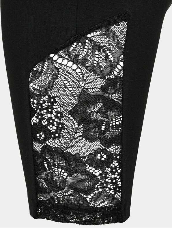 Ladies High Waist Lace Inset Cycle-4