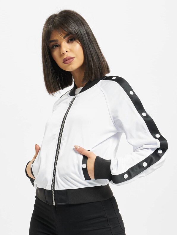 Ladies Button Up Track Jacket-2