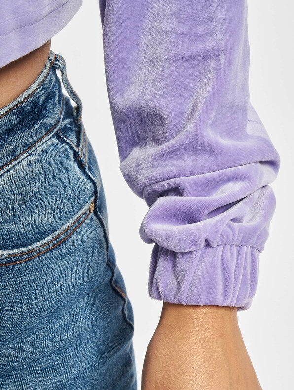 Ladies Cropped Velvet-3