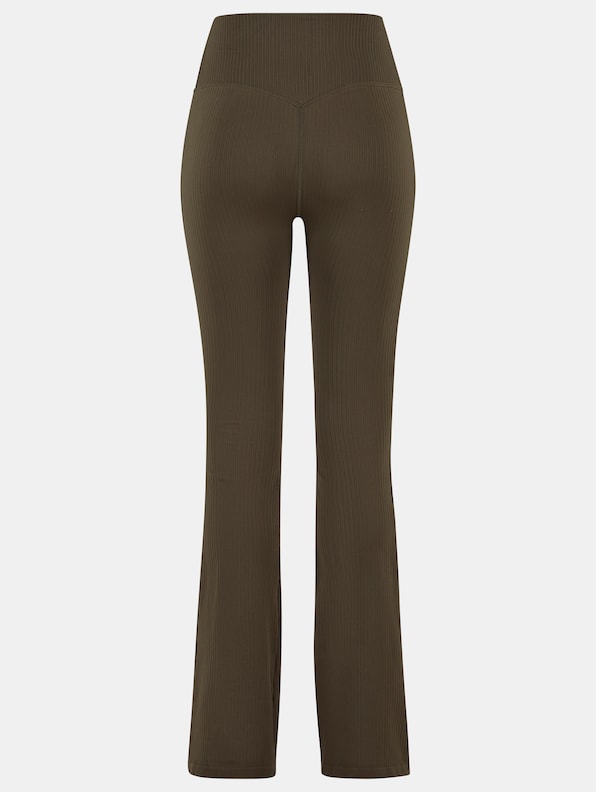 Ribbed Seamless Flare-5