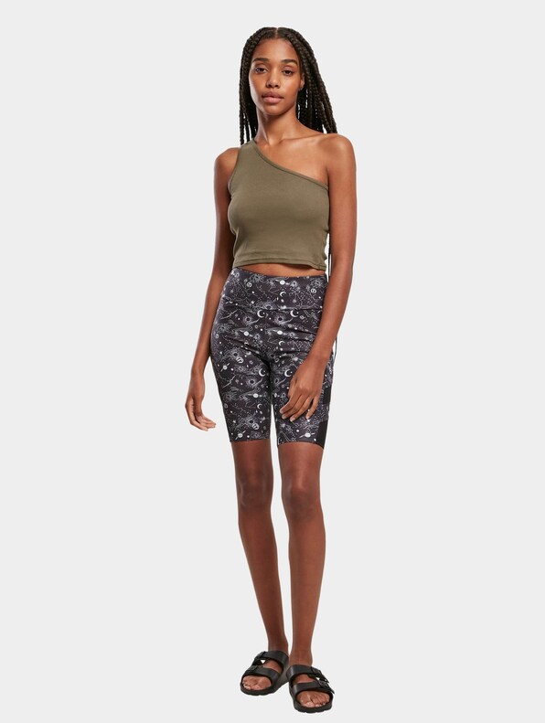 Ladies Cropped Asymmetric-3