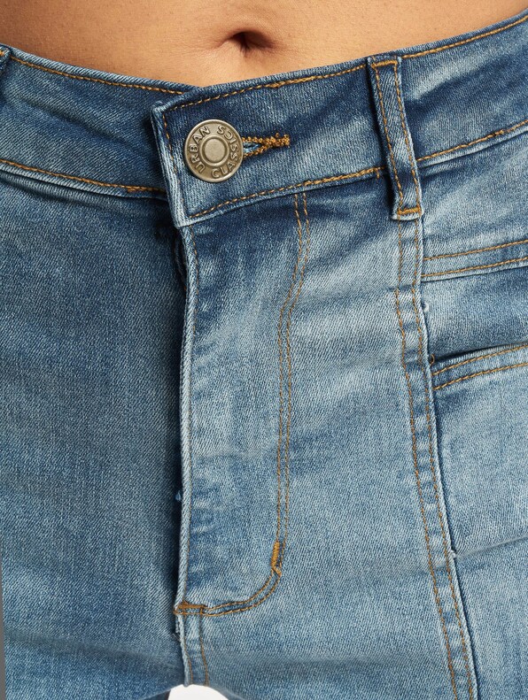 Ladies Straight Slim Denim-3