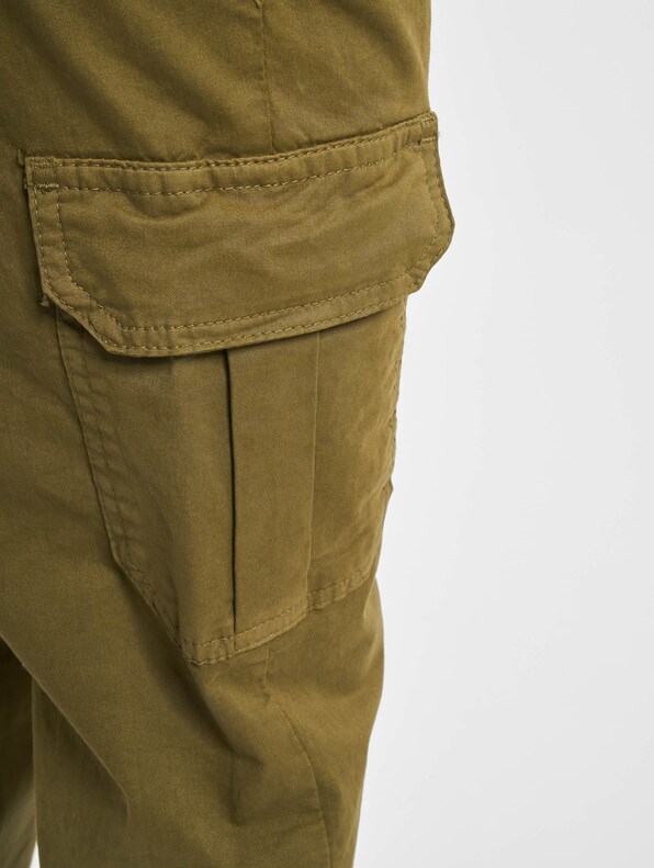 Ladies High Waist Cargo Jogging-5