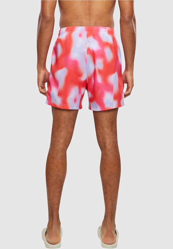 KM241-051-2 Karl Kani Signature Blurred Board Shorts-1