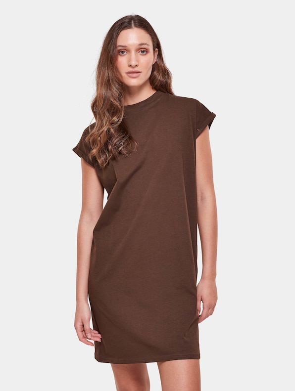 Ladies Turtle Extended Shoulder Dress -0