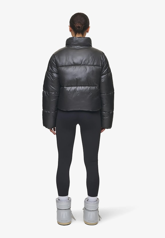 PEGADOR Georgia Light Glossy Puffer Jackets-2
