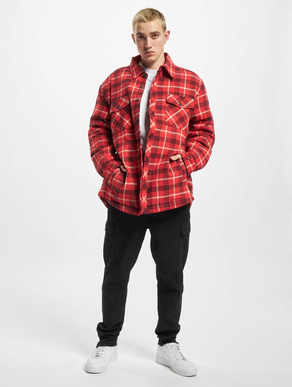 Plaid Quilted Shirt-7