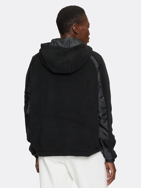 Bonny Teddy Fabric Mix Halfzip -1