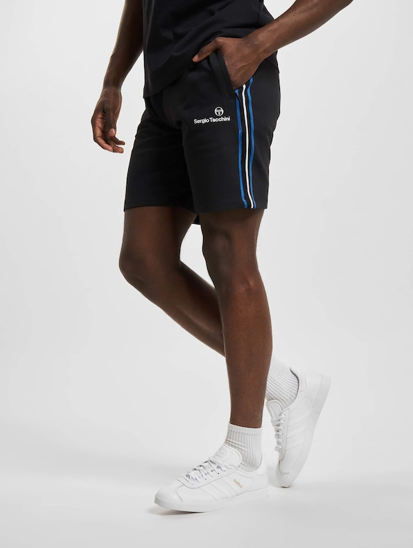 Sergio Tacchini Lista Shorts Black/Strong-0