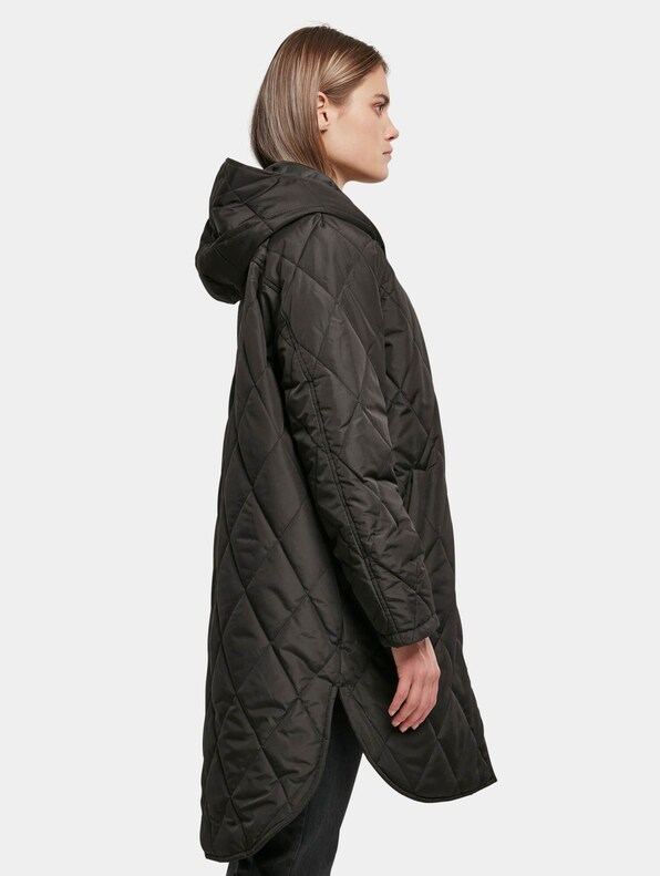 Ladies Oversized Diamond Quilted-3