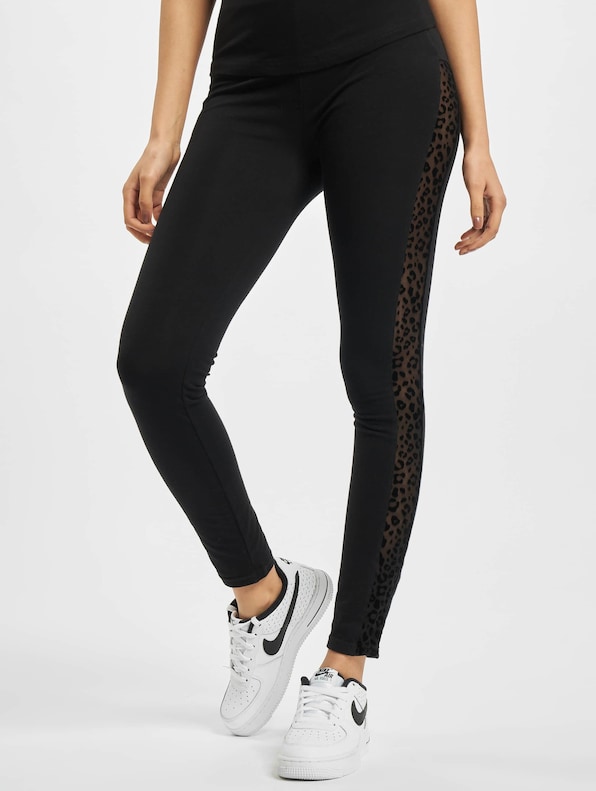 Ladies Flock Lace Stripe-0