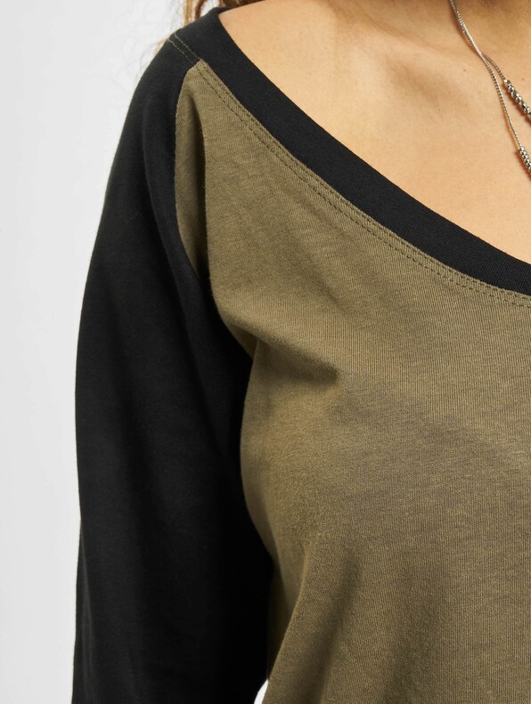 Ladies 3/4 Contrast Raglan-3