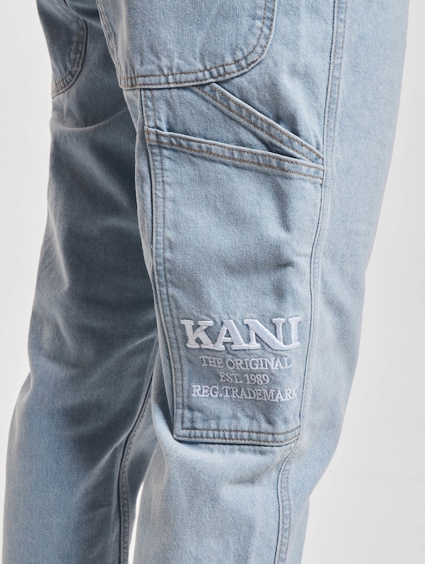 Retro Tape Workwear Denim Loose Fit-4