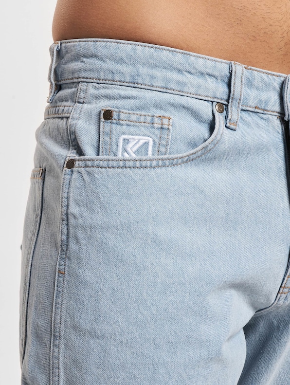 Retro Tape Workwear Denim Loose Fit-5