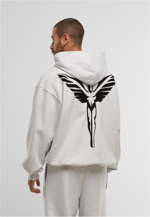 ZIP HOODIE PRINTED HOOD-1