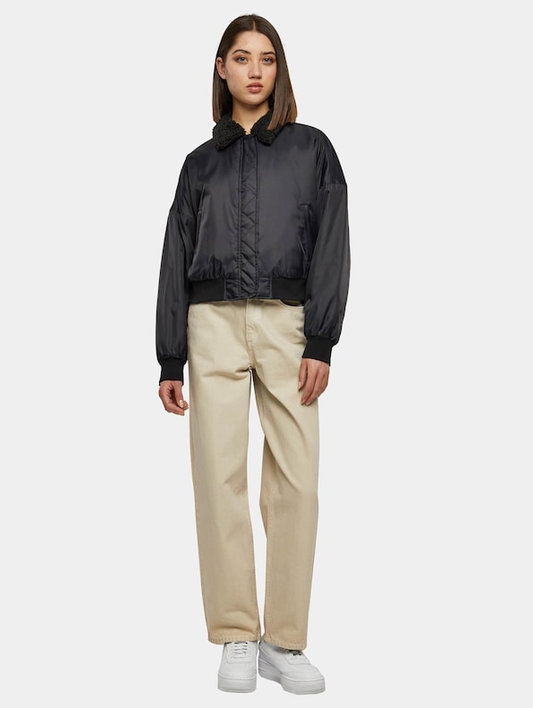 Ladies Pilot Bomber Jacket-3