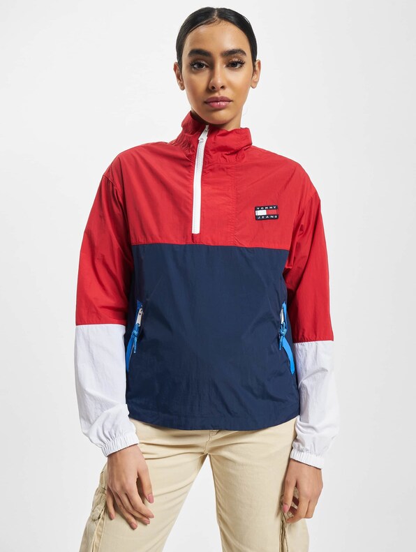 Colorblock Popover Windbreaker-2
