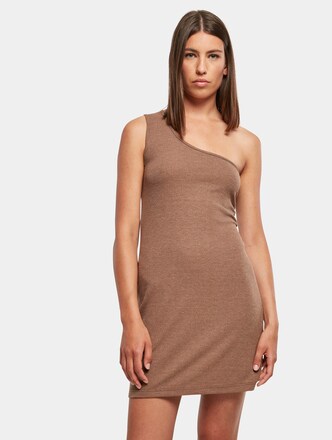 Ladies Rib One Shoulder