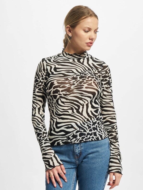 Ladies Aop Mesh Turtleneck-2